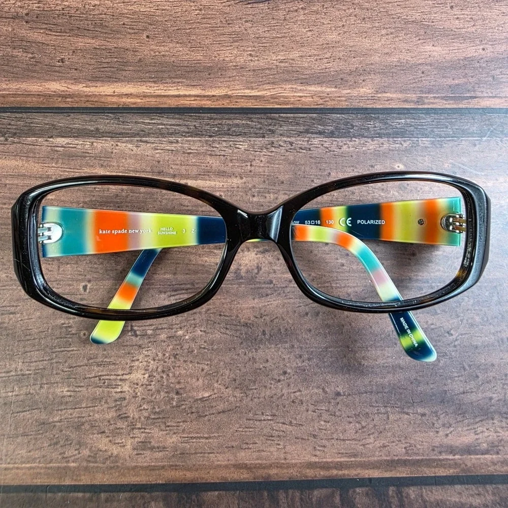 Kate Spade‎ Men's Sunglasses Black Tortoise 53mm Polarized Paxton
